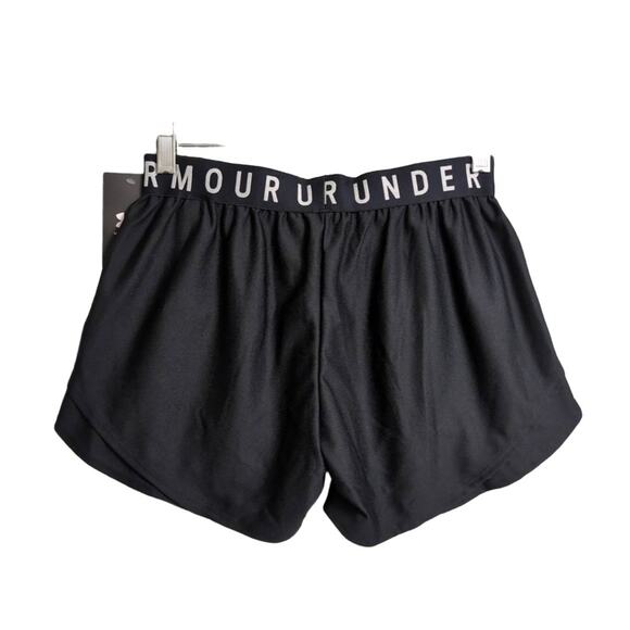 NWT Under Armour Black HeatGear Loose Fit Athletic Shorts Small - Picture 2 of 13